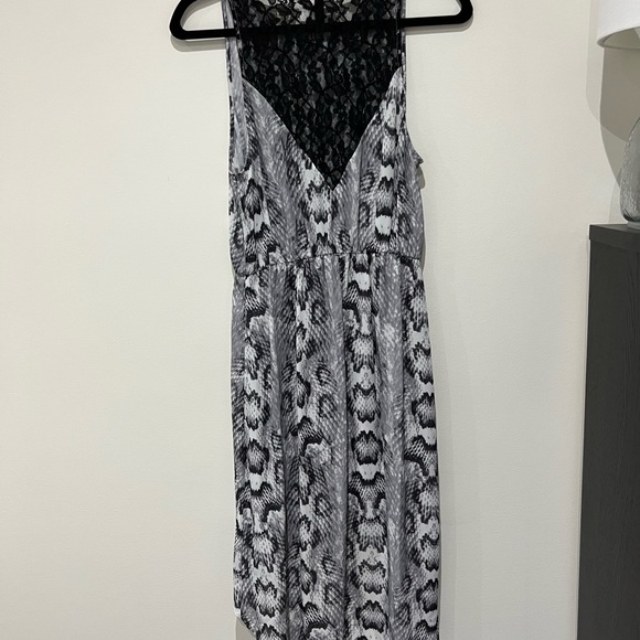 High-low H&M snake-print dress - Picture 5 of 5